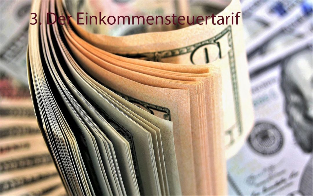 3. Der Einkommensteuertarif